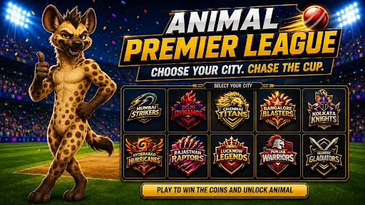 ดาวน์โหลด Animal Cricket ล่าสุด – เกมคริกเก็ตสัตว์น่ารักเล่นฟรี - Screenshot 15
