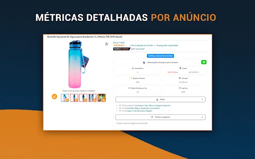 ดาวน์โหลด Avantpro AMZ – เครื่องมือวิเคราะห์คู่แข่งบน Amazon ที่ดีที่สุด - Screenshot 4
