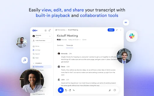 Otter.ai: ถอดความการประชุมและสรุปงานด้วย AI ฟรี – ใช้งานบน Chrome - Screenshot 3