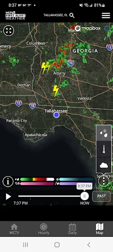 ดาวน์โหลด WCTV First Alert Weather ล่าสุด – พยากรณ์อากาศแม่นยำ ฟรี - Screenshot 4
