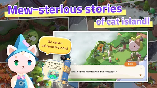 ดาวน์โหลด The Secret of Cat Island ล่าสุด – เกมฟาร์มแมวสุดน่ารักบนมือถือ - Screenshot 22