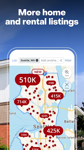 ดาวน์โหลดแอป Zillow ค้นหาบ้านและคอนโดมือสอง – ซื้อ ขาย เช่า อสังหาฯ ง่ายๆ - Screenshot 3