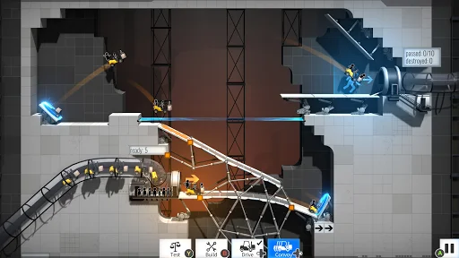 ดาวน์โหลด Bridge Constructor Portal ล่าสุด – เกมไขปริศนาสุดท้าทายจาก Portal - Screenshot 22
