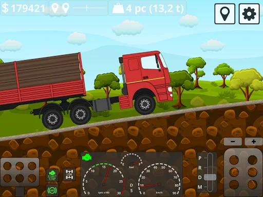 ดาวน์โหลด Mini Trucker – เกมจำลองรถบรรทุก 2D สุดมันส์ ล่าสุดฟรี - Screenshot 16