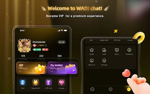 ดาวน์โหลด Wadi Chat เวอร์ชันล่าสุด – ห้องแชทด้วยเสียงฟรีสำหรับทุกคน - Screenshot 8