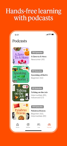 ดาวน์โหลด Babbel – แอปเรียนภาษาที่ดีที่สุด ฝึกพูดและฟังภาษาต่างประเทศ - Screenshot 5
