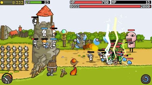 ดาวน์โหลด Grow Castle ล่าสุด – เกมวางแผนป้องกันปราสาทสุดมันส์ฟรี - Screenshot 2