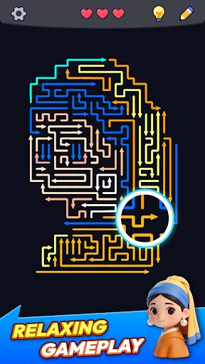 ดาวน์โหลด Arrow Maze Puzzle ล่าสุด – เกมฝึกสมอง แก้ปริศนาลูกศรฟรี - Screenshot 3