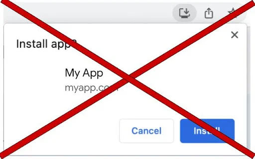 ดาวน์โหลด PWA Install Block ล่าสุด – ปิดการแจ้งเตือน PWA ฟรี - Screenshot 1
