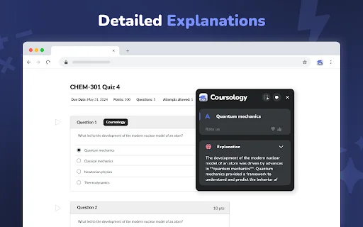 ดาวน์โหลด Coursology ล่าสุด – ตัวช่วยการเรียนรู้ด้วย AI สำหรับนักเรียน - Screenshot 3