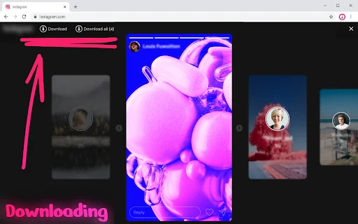 StoriesHub ดาวน์โหลดฟรี – ดูและบันทึก Instagram Stories ลับเฉพาะ - Screenshot 1