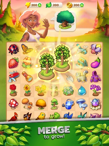 ดาวน์โหลด Longleaf Valley: Merge Game ล่าสุด – เกมผสานไอเทมรักษ์โลกฟรี - Screenshot 6