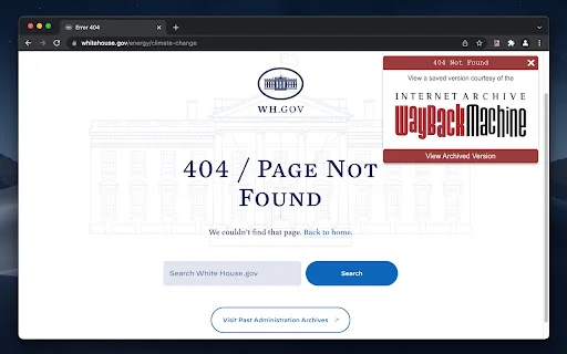 Wayback Machine: ดูประวัติเว็บไซต์และเก็บข้อมูลย้อนหลังฟรี - Screenshot 2