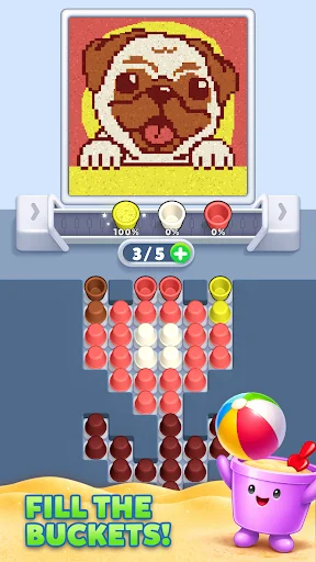 ดาวน์โหลด Sand Out: Color Sorting ล่าสุด – เกมเรียงทรายผ่อนคลายฟรี - Screenshot 3