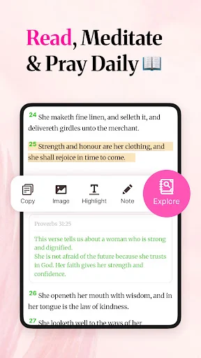 ดาวน์โหลด Bible For Women – พระคัมภีร์ศักดิ์สิทธิ์สำหรับผู้หญิง ฟรี - Screenshot 10