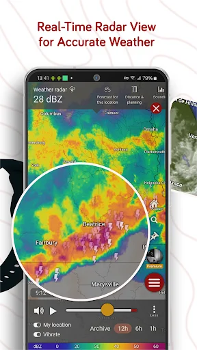 ดาวน์โหลด Windy.com แอปพยากรณ์อากาศแม่นยำระดับโลก เช็กสภาพอากาศเรียลไทม์ - Screenshot 2