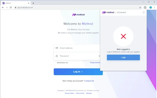 ดาวน์โหลด Method mConnect Extension ล่าสุด – เพิ่มประสิทธิภาพการจัดซื้อทันตกรรม - Screenshot 2
