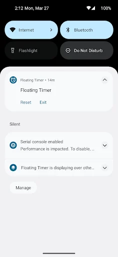 ดาวน์โหลด Floating Timer ล่าสุด – แอปจับเวลาลอยหน้าจอ ใช้งานฟรี - Screenshot 8