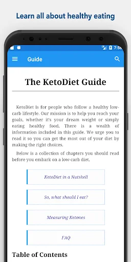 ดาวน์โหลด Keto Diet Tracker & Fasting – สูตรคีโตและนับแคลฟรี - Screenshot 7