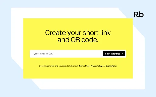 ดาวน์โหลด Rebrandly ย่อลิงก์มืออาชีพ – สร้างลิงก์สั้นและ QR Code ฟรี! - Screenshot 2