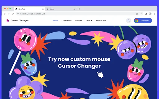 ดาวน์โหลด Mouse Cursor – Custom Cursor ล่าสุด – เปลี่ยนเมาส์ให้เป็นสไตล์คุณ ฟรี - Screenshot 1